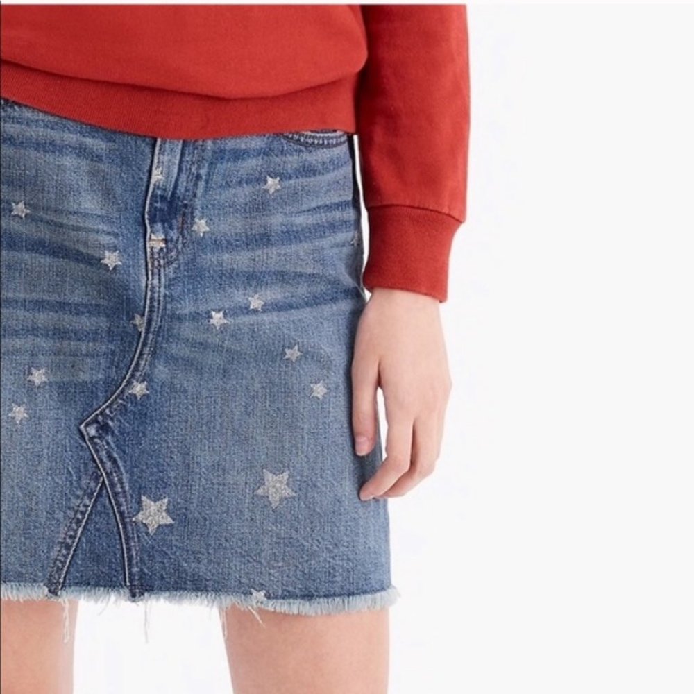 NWOT JCrew Denim Mini Skirt Size 31